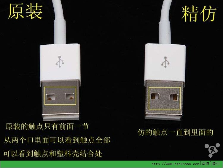 苹果iphone5s真假配件(充电器,耳机,数据线)鉴别高清图文教程[多图]