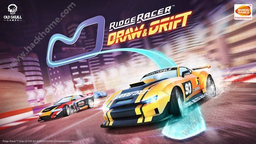 山脊赛车画线与漂移游戏官网安卓版(ridge racer draw and drift) v1.