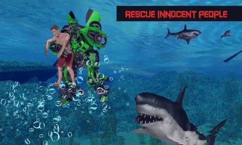 机器人大战鲨鱼怪兽游戏中文汉化版下载 v1.0.