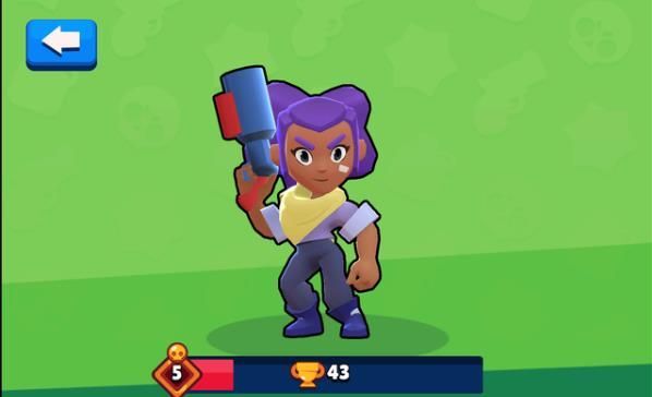 荒野乱斗雪莉技能属性介绍brawlstars霰弹雪梨技能讲解图