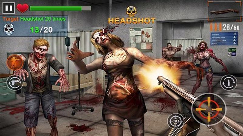 僵尸扫荡游戏安卓版下载(zombie shooter) v1.1.