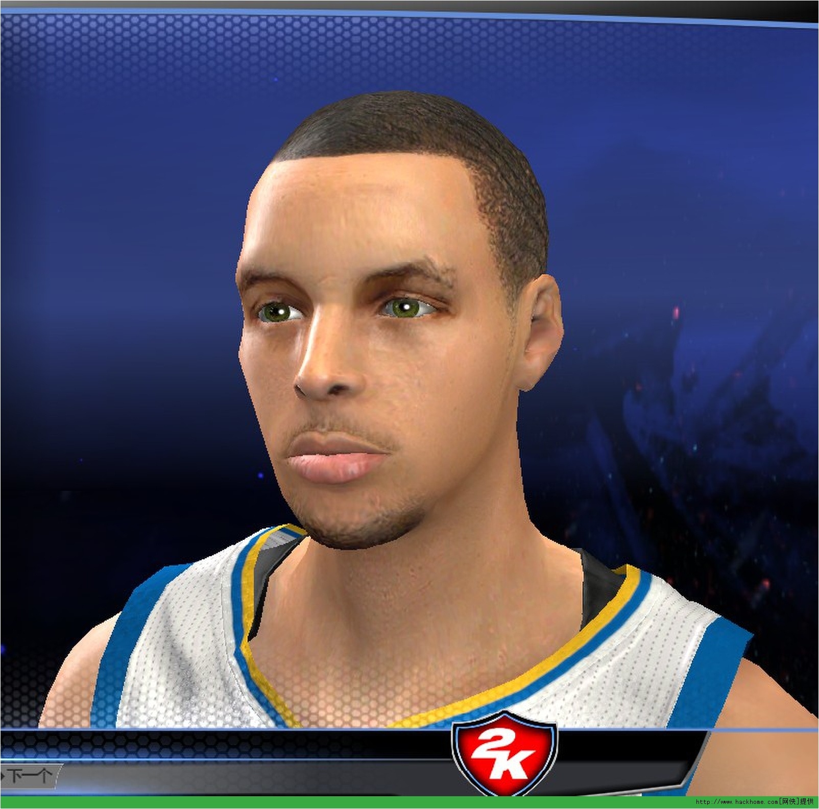 《nba 2k14》萌神库里高清面补