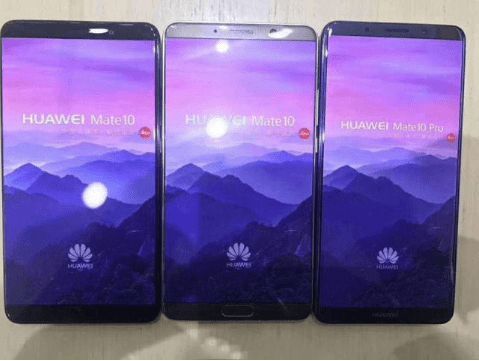 华为Mate10真机图片 华为Mate10真机谍照
