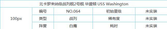 碧蓝航线华盛顿怎么样？华盛技能属性立绘图鉴