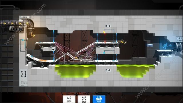 桥梁建造师入口第23关攻略 螺旋图文通关教程[多图]图片1_网侠手机站