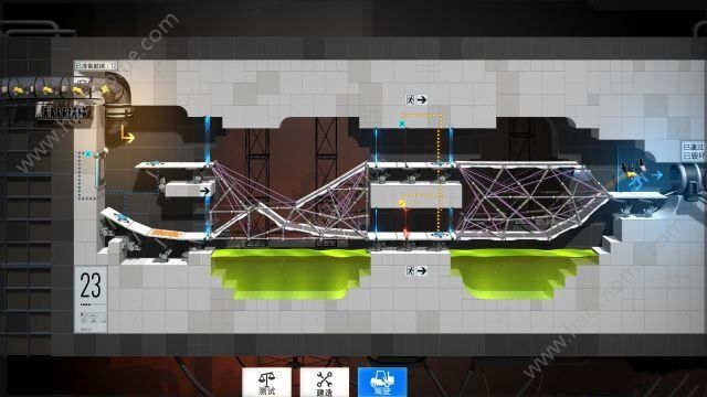 桥梁建造师入口第23关攻略 螺旋图文通关教程[多图]图片2_网侠手机站