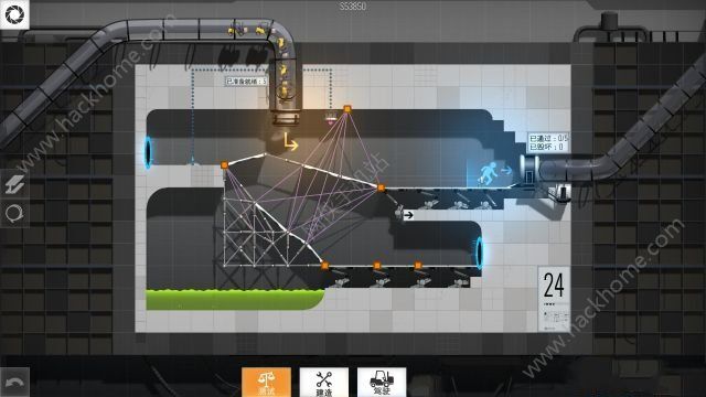 桥梁建造师入口第24关攻略 忠实的伴侣图文通关教程[多图]图片1_网侠手机站