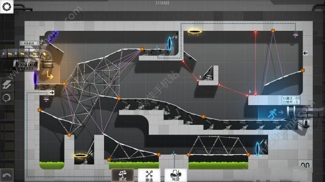 桥梁建造师入口第28关攻略 在他们头顶图文通关教程[多图]图片3_网侠手机站