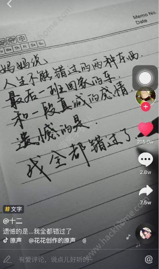 最后一班回家的车是什么意思？人生不能错过的两种东西音乐抖音图片1_嗨客手机站